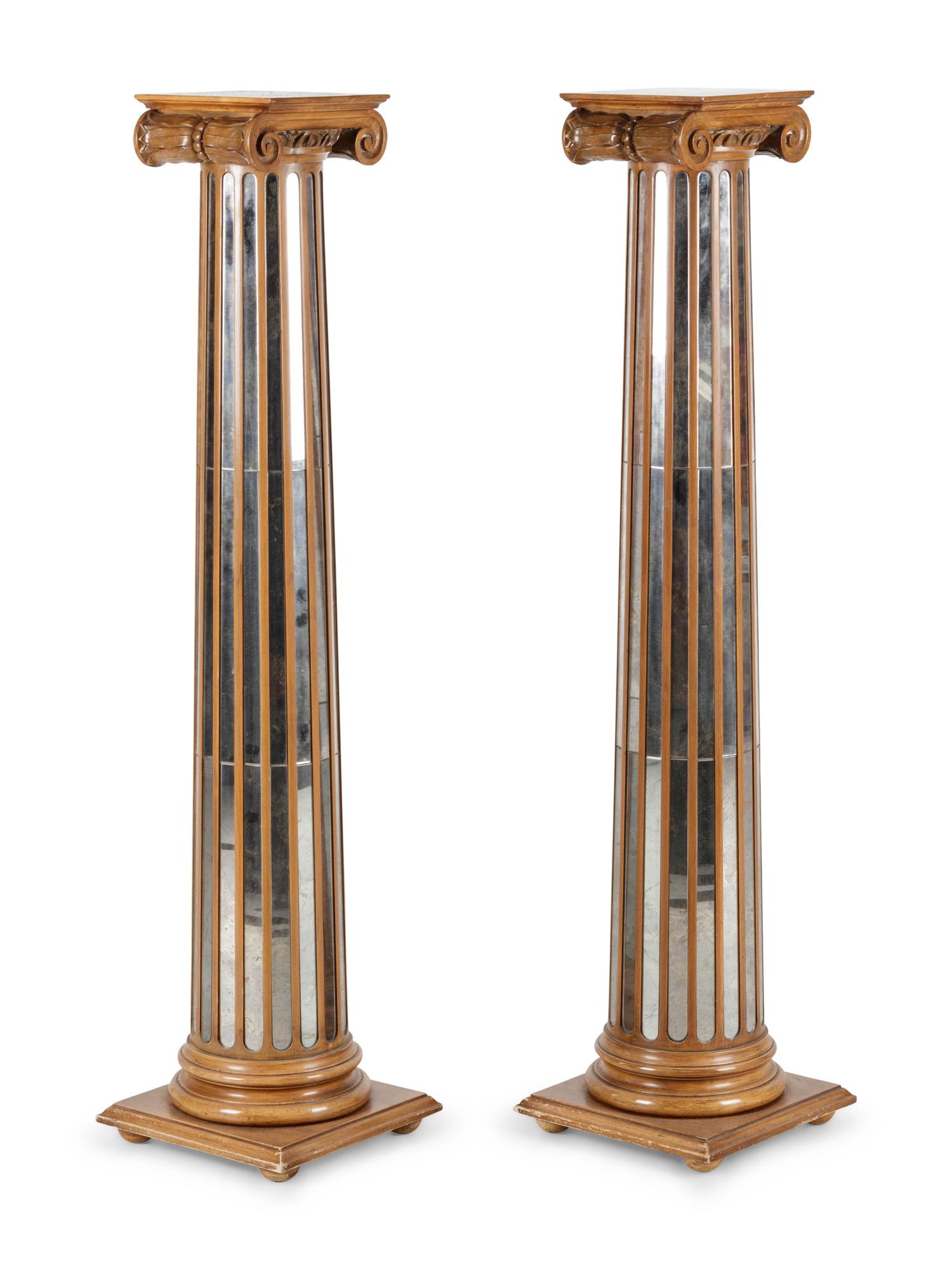 A Pair of Mirrored Columns