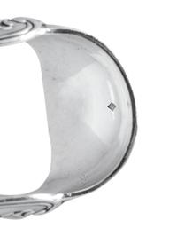 Two Silver Asparagus Tongs