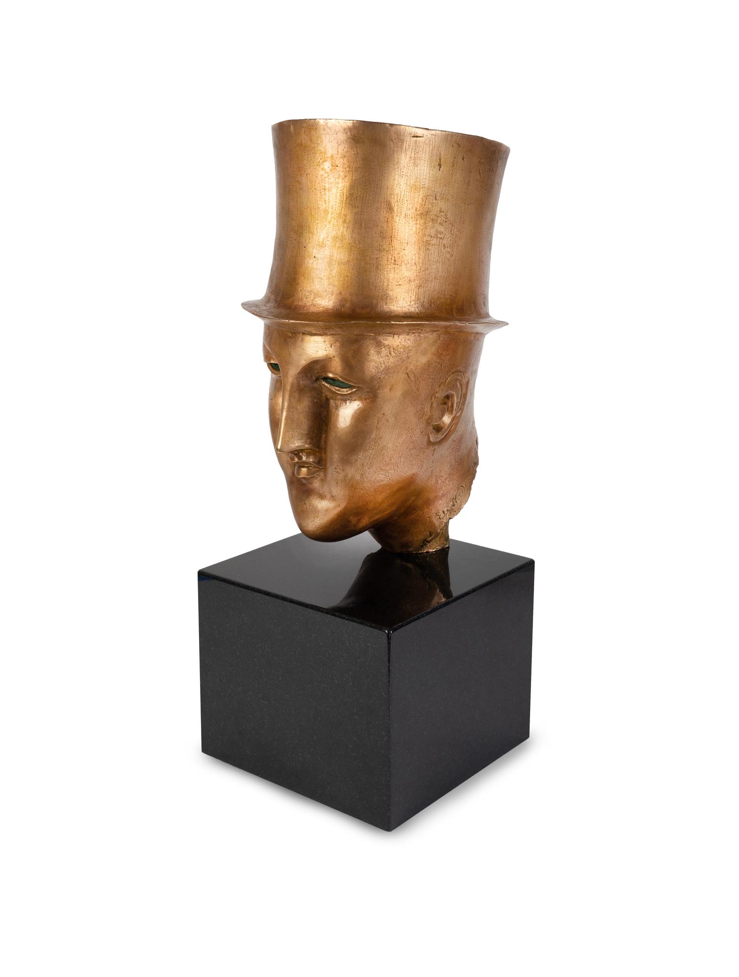 Head of a Man in a Top Hat