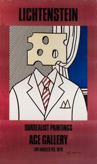After Roy Lichtenstein, (American, 1923-1997), Surrealist Paintings, 1978