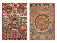 Two Tibetan Thangkas