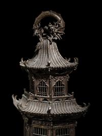 A Japanese Bronze Elephant-Form Incense Burner
