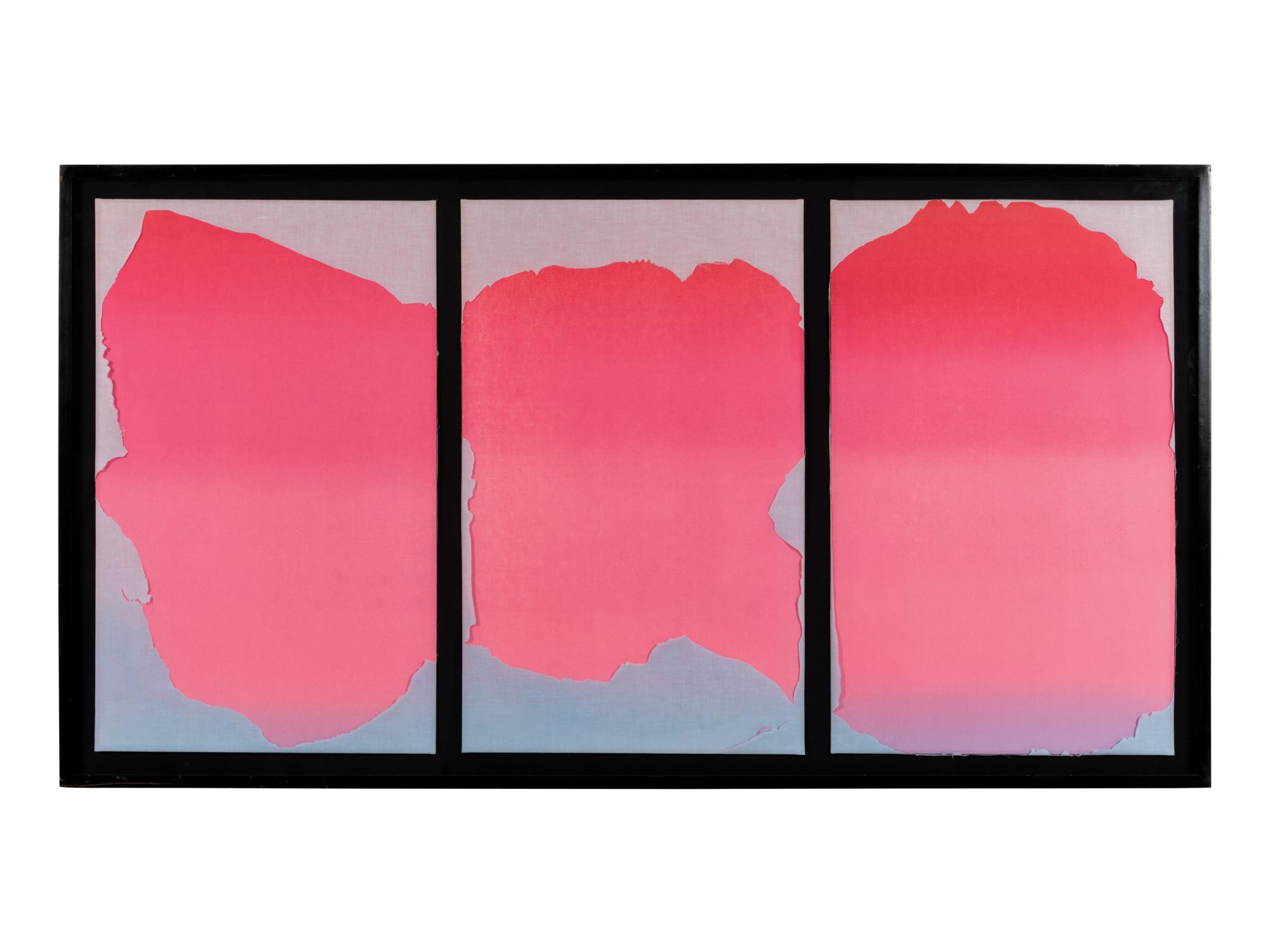 Untitled (Triptych) from Wash and Tear Series