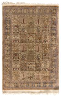 A Bakhtiari Silk Rug