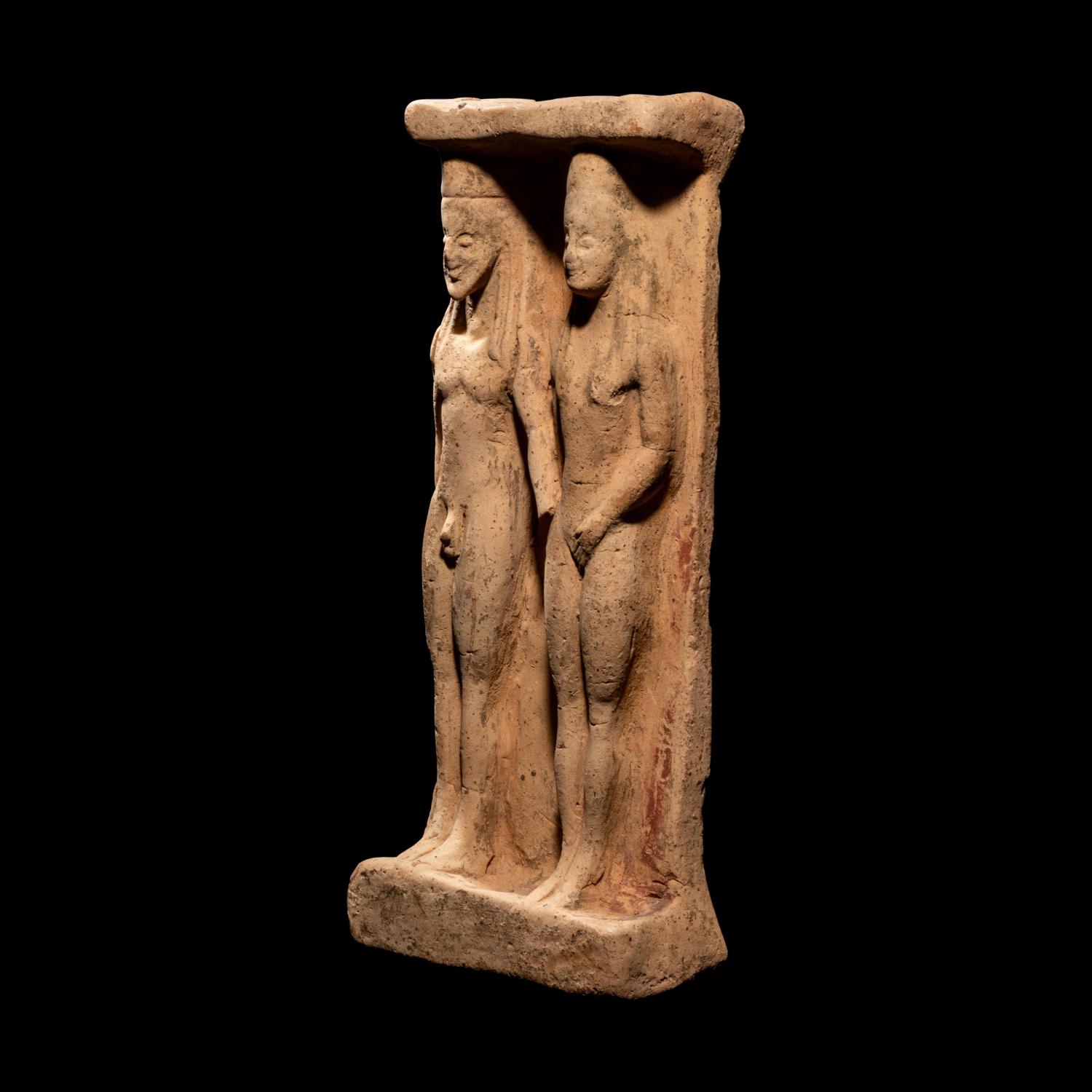 A Greek Terracotta Plaque