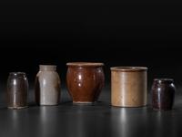 Twenty Stoneware Vessels