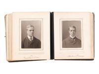[EDUCATION]. Yale University Skull & Bones photographic album incl. African American man "Williams."