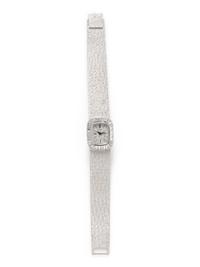 PIAGET, 18K WHITE GOLD AND DIAMOND WATCH