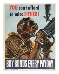 [WW2]. 12 World War II propaganda posters, comprising: