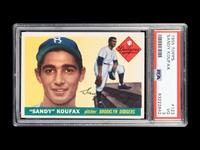 A 1955 Topps Sandy Koufax Rookie Baseball Card No. 123 (PSA 3 VG)