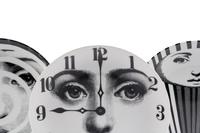 Collection of Three Surrealist Plates Fornasetti Milano, Italy