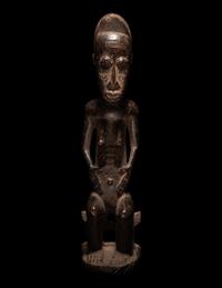Four African Wood Figures
