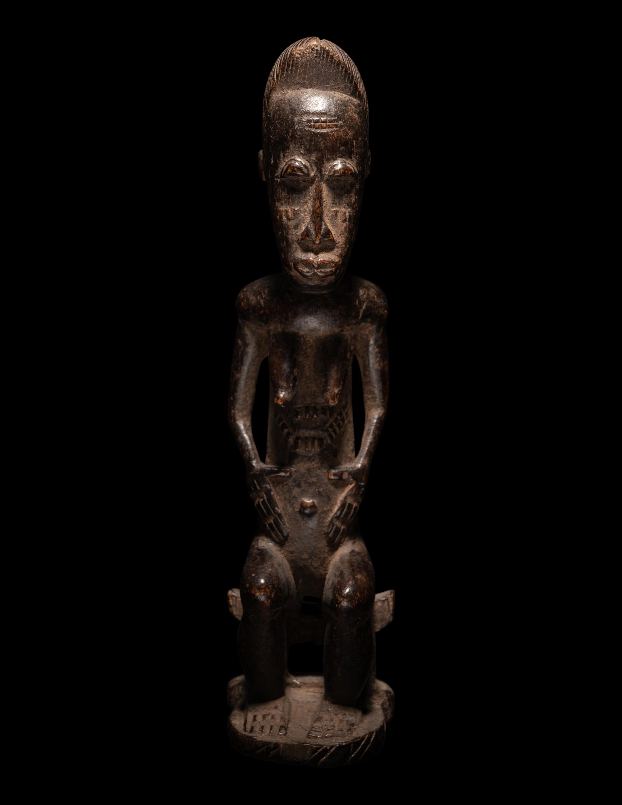 Four African Wood Figures