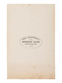 [CIVIL WAR -- GRANT, ULYSSES S. (1822-1885)]. CDV of Ulysses S. Grant as major general. New Orleans, LA: T. Lilienthal, 1863.