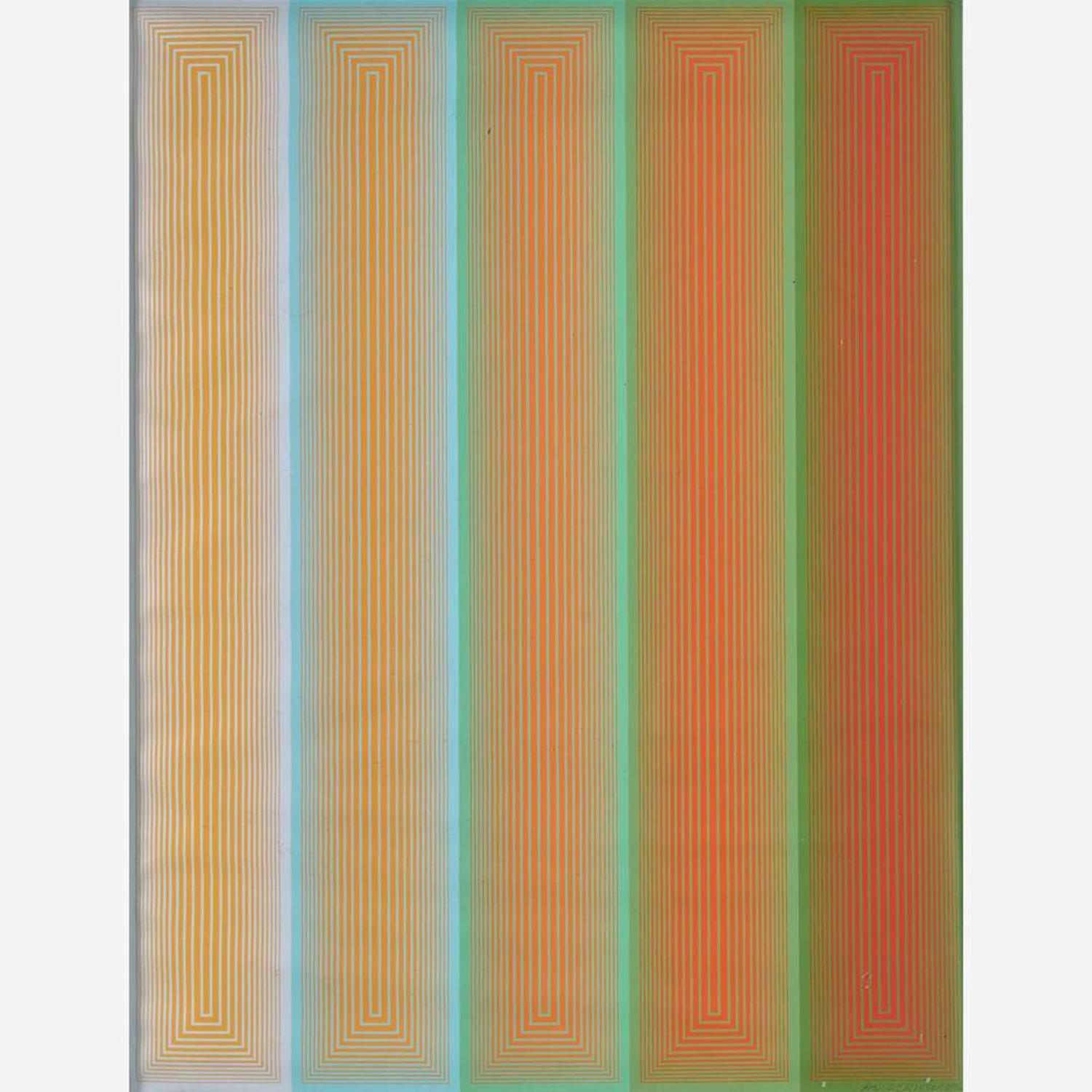 Richard Anuszkiewicz (American, 1930-2020) Two Prints from Inward Eye Suite