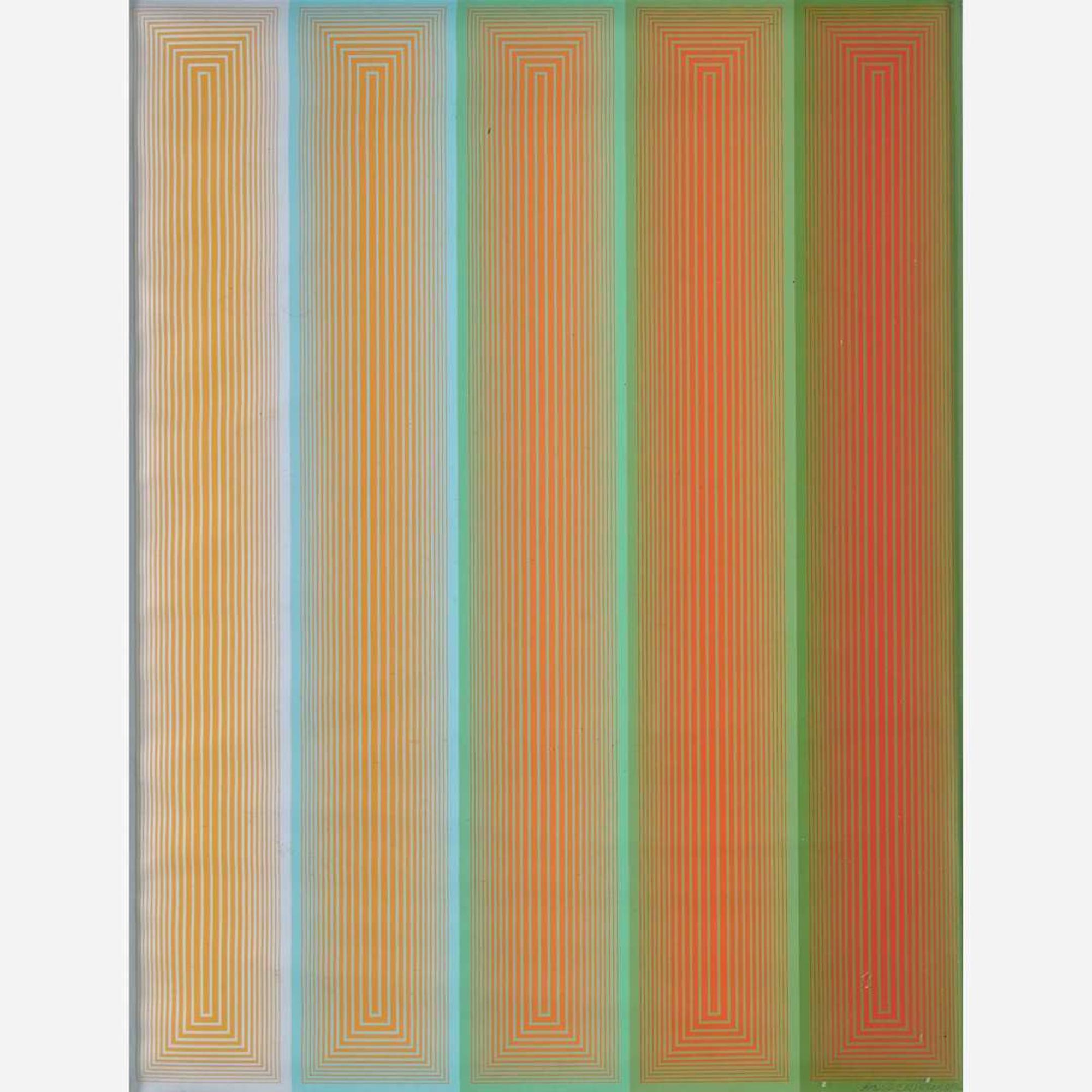 Richard Anuszkiewicz (American, 1930-2020) Two Prints from Inward Eye Suite