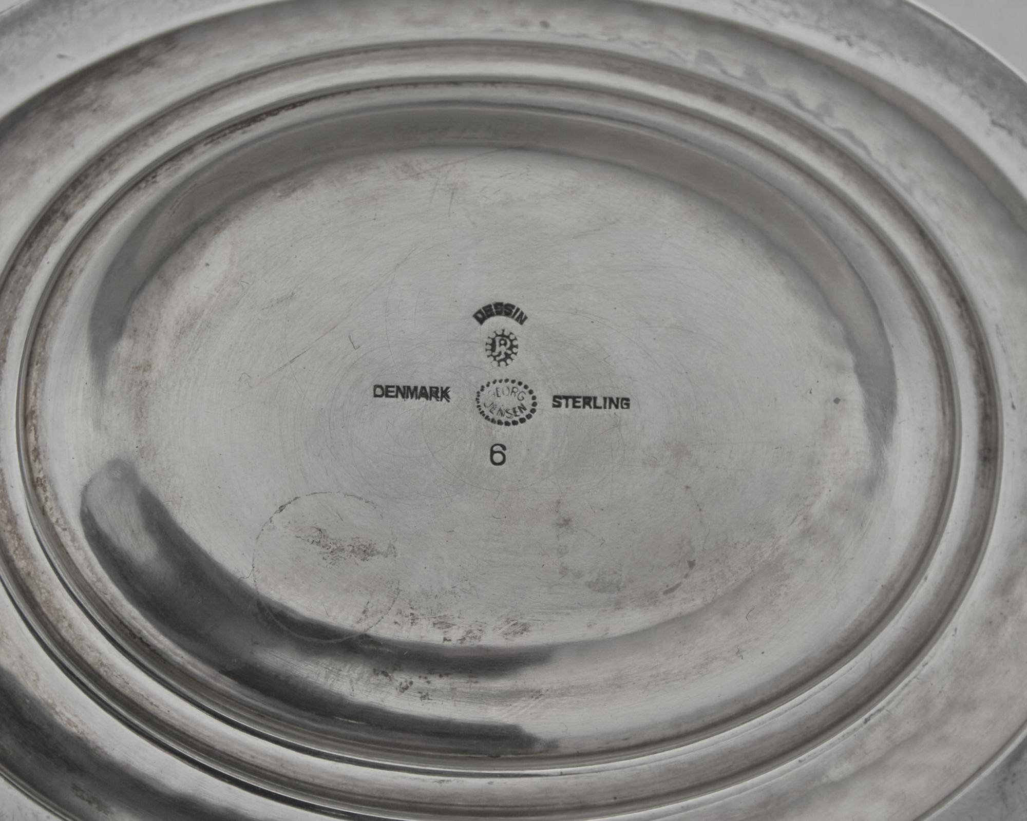 A Johan Rohde Designed Georg Jensen Silver Compote