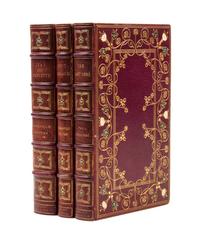 (BINDINGS) GAULTIER, THEOPHILE. [Works.] Paris, n.d. 3 vols. Limited edition, finely bound.