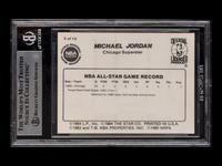 A 1986 Star Michael Jordan Set 1985 All-Star Card No. 5 (BGS 7.5 NEAR MINT+)