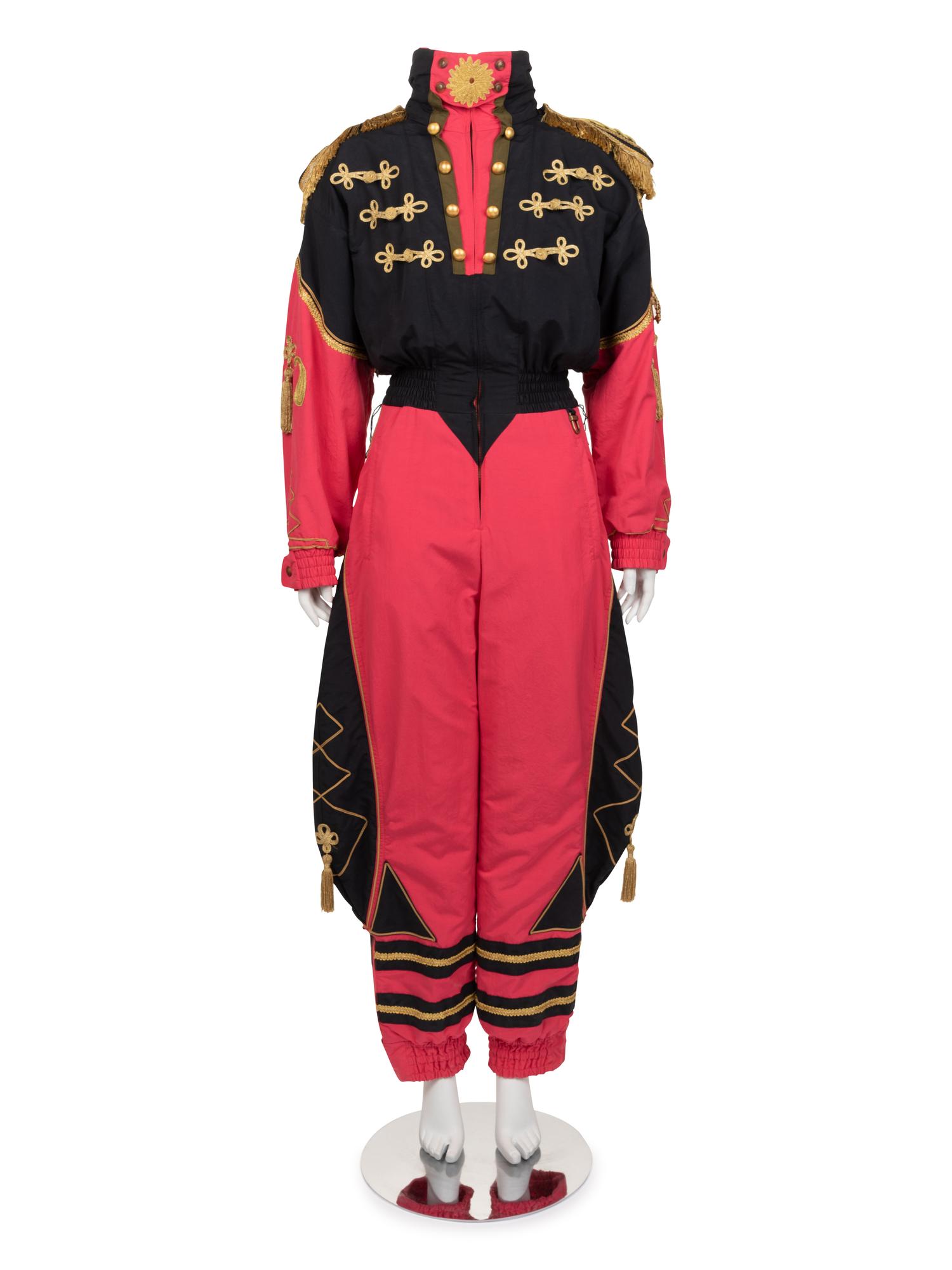 Bogner "Winter Circus" Ski Suit, 1980s