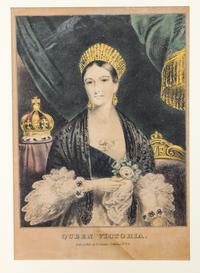 A Group of American Prints, most after Currier & Ives, , 14 total.