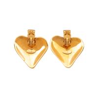 Chanel, CC Heart Ear Clips, 1993