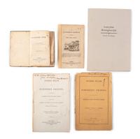 [SLAVERY & ABOLITION]. A group of pamphlets related to abolition and civil rights, comprising: