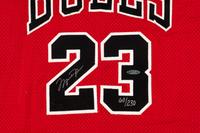 A Michael Jordan Signed Autograph Limited Edition 1999 Chicago Bulls Retirement Jersey (Upper Deck Authenticated)