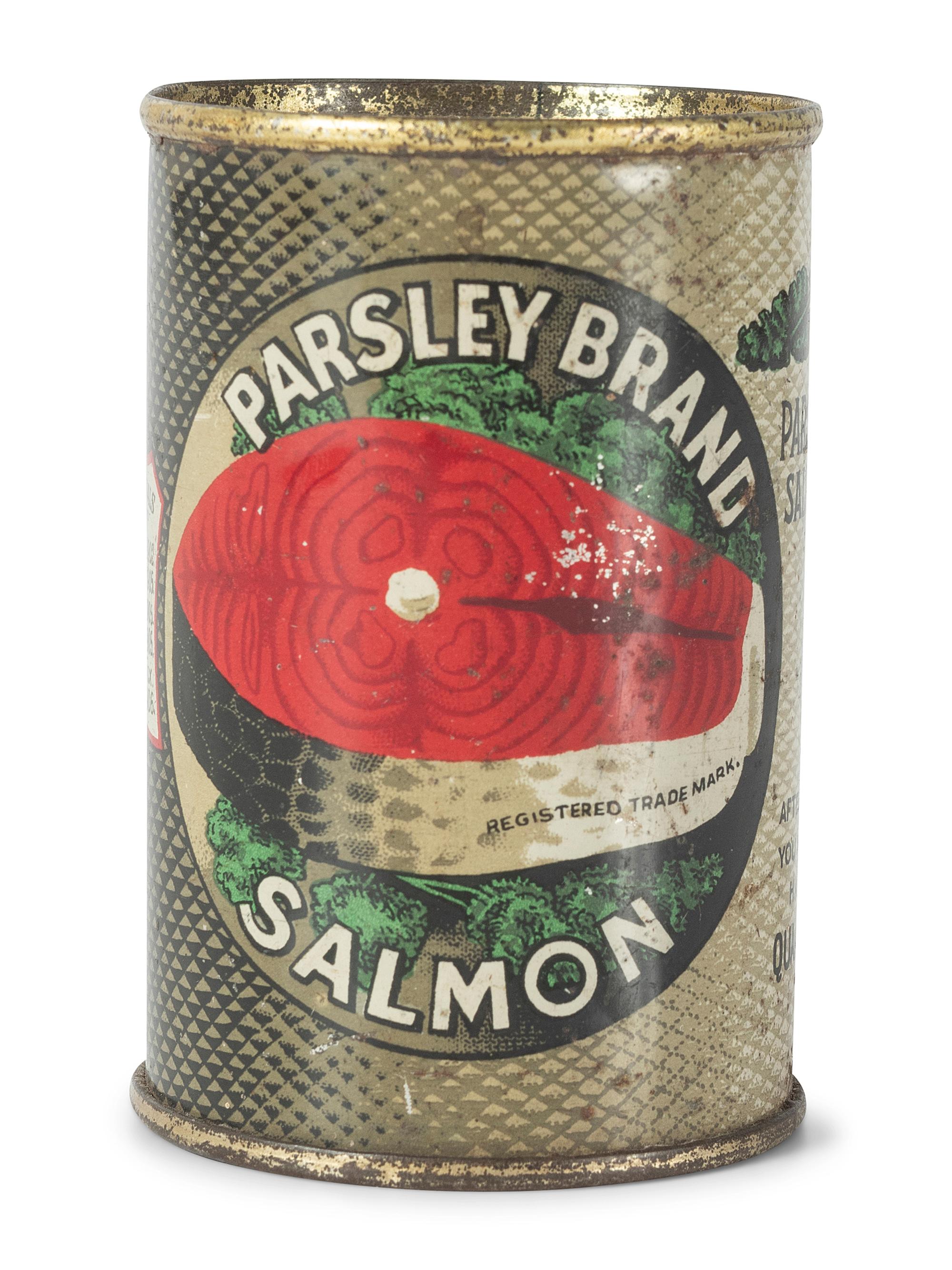 Three Parsley Brand Salmon Advertising Pieces