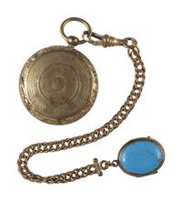 [EARLY PHOTOGRAPHY]. 11 lockets containing daguerreotypes and tintypes.
