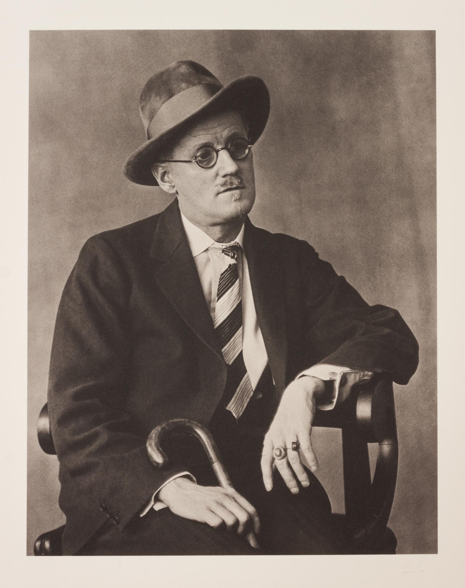 James Joyce , 1928 (printed later)