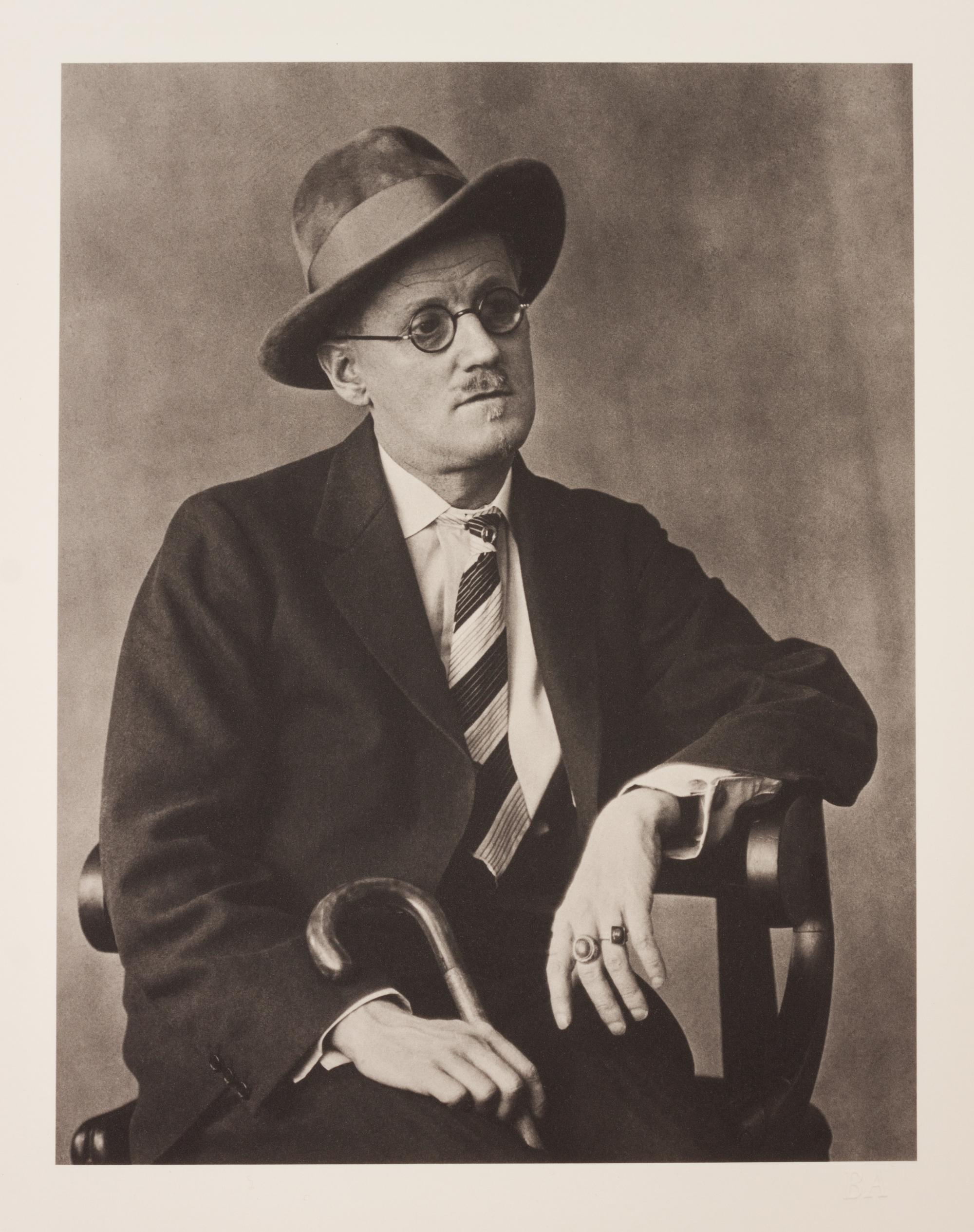 James Joyce , 1928 (printed later)