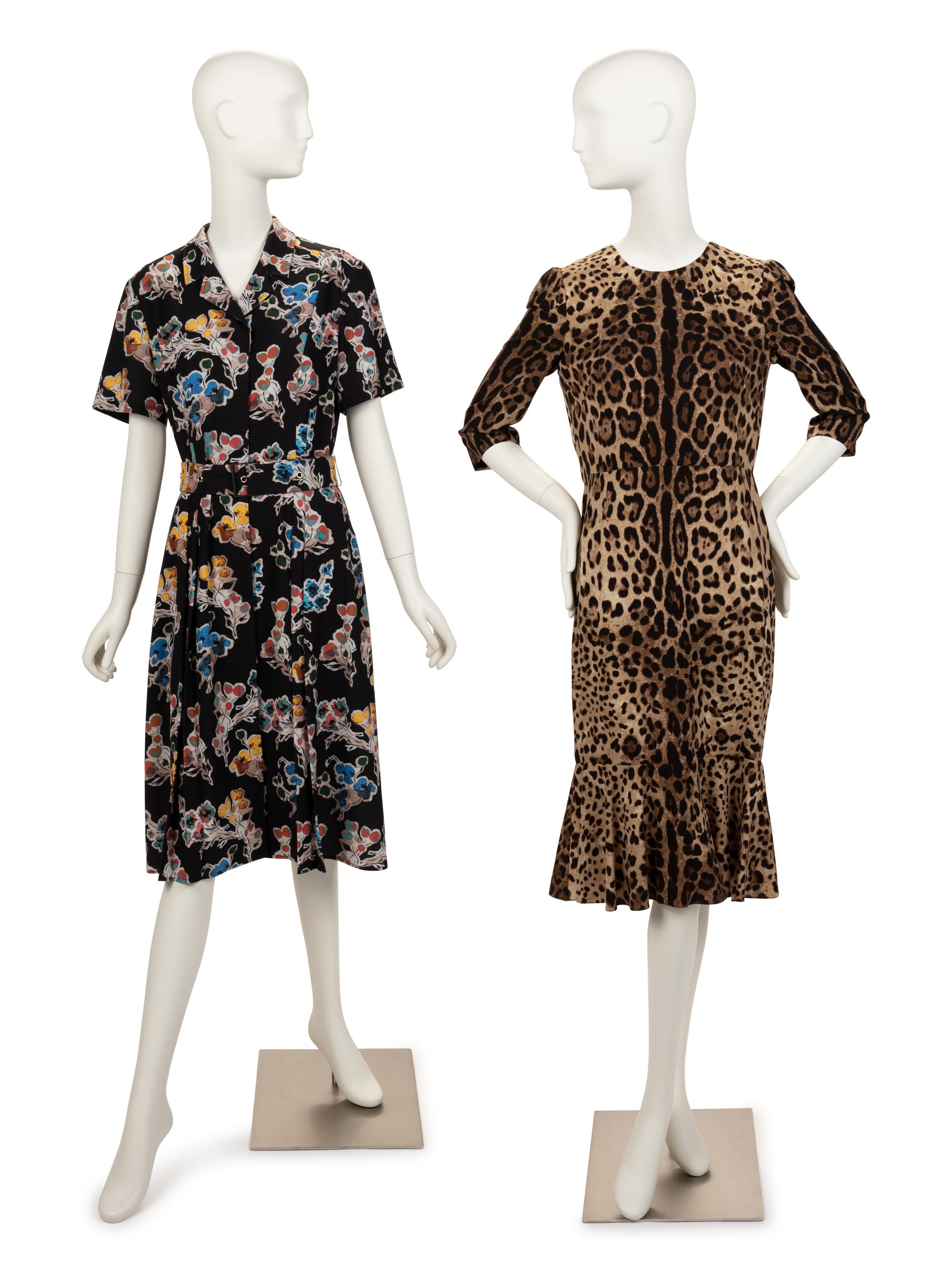 Two Designer Dresses: Jason Wu, Dolce & Gabbana, 2000-10s