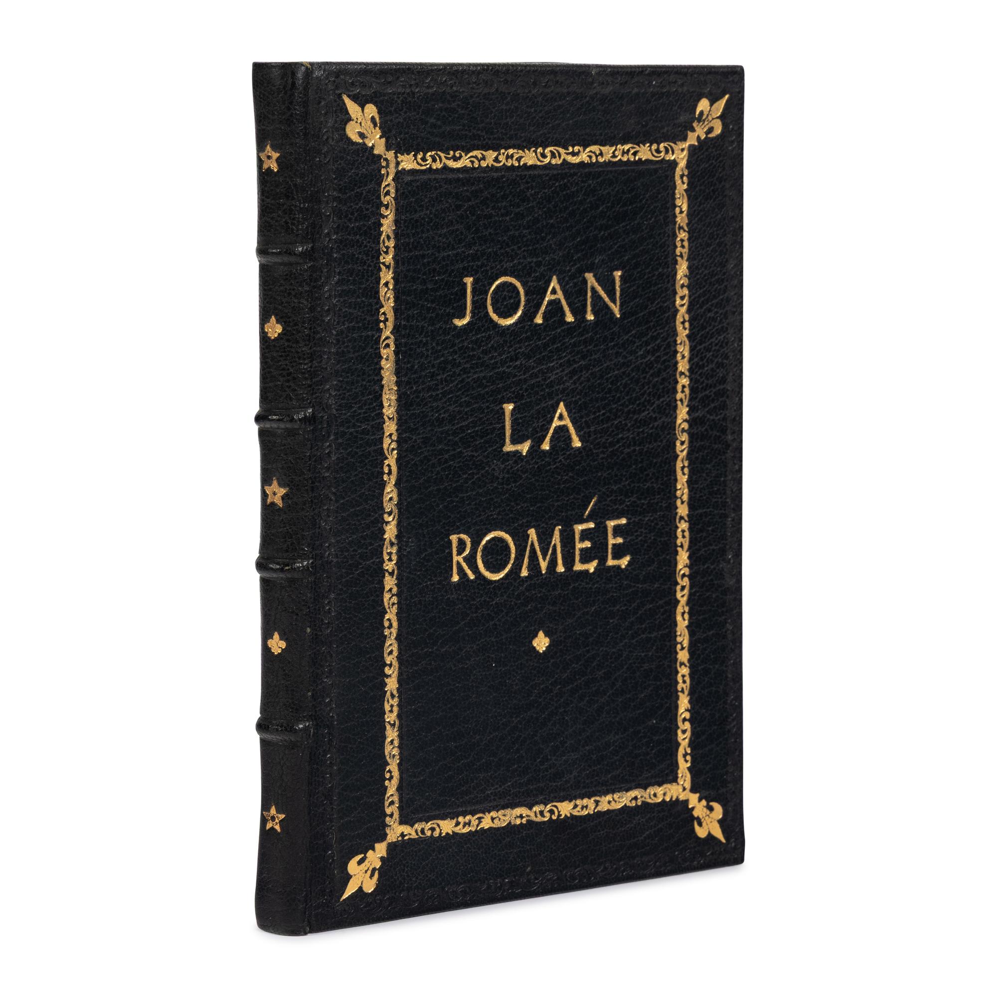 [Literature] Harris, Frank. Joan La Romee