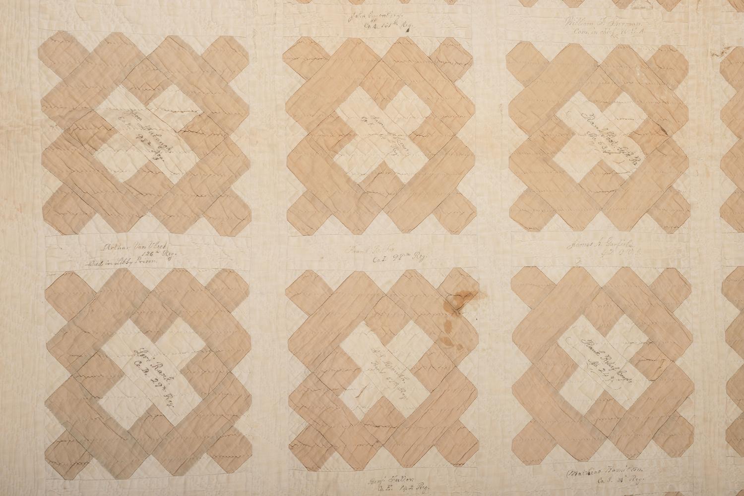GAR Rank Post 534 quilt, Gnadenhutten, Tuscarawas County, Ohio.