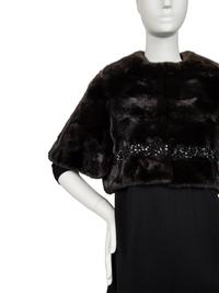 Two Fur Jackets and Two Stoles, Including Judith Leiber and Badgley Mischka