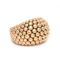 DANKNER, YELLOW GOLD RING