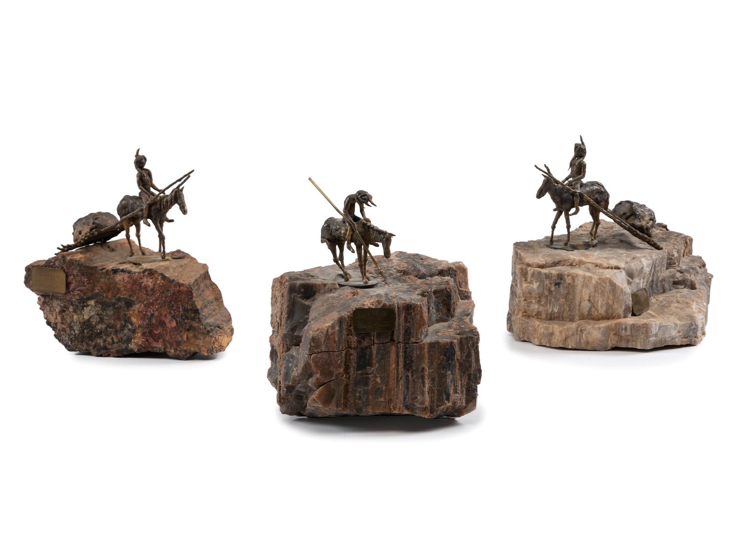 Group of Bronze Figures