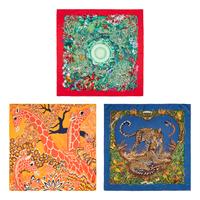 Hermès, Three Scarves 90