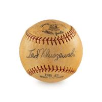 A Ty Cobb Single Signed Autograph Baseball (Beckett Authentication Services)