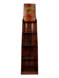 An English Henley Rowing Scull Bookcase — 19TH-20TH CENTURY