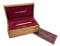 An Omas 18K Gold L'Ingegno Scrittorio di Leonardo Limited Edition fountain Pen