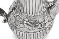 A Diminutive Victorian Silver Tea Set