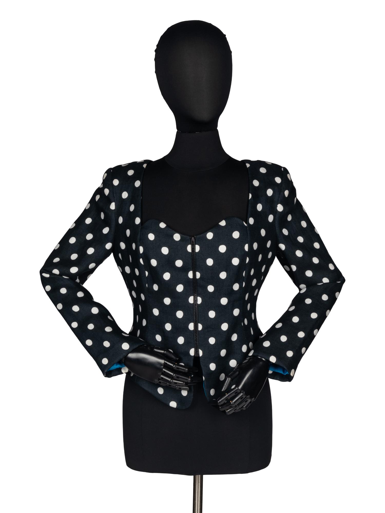 Geoffrey Beene Polka Dot Jacket