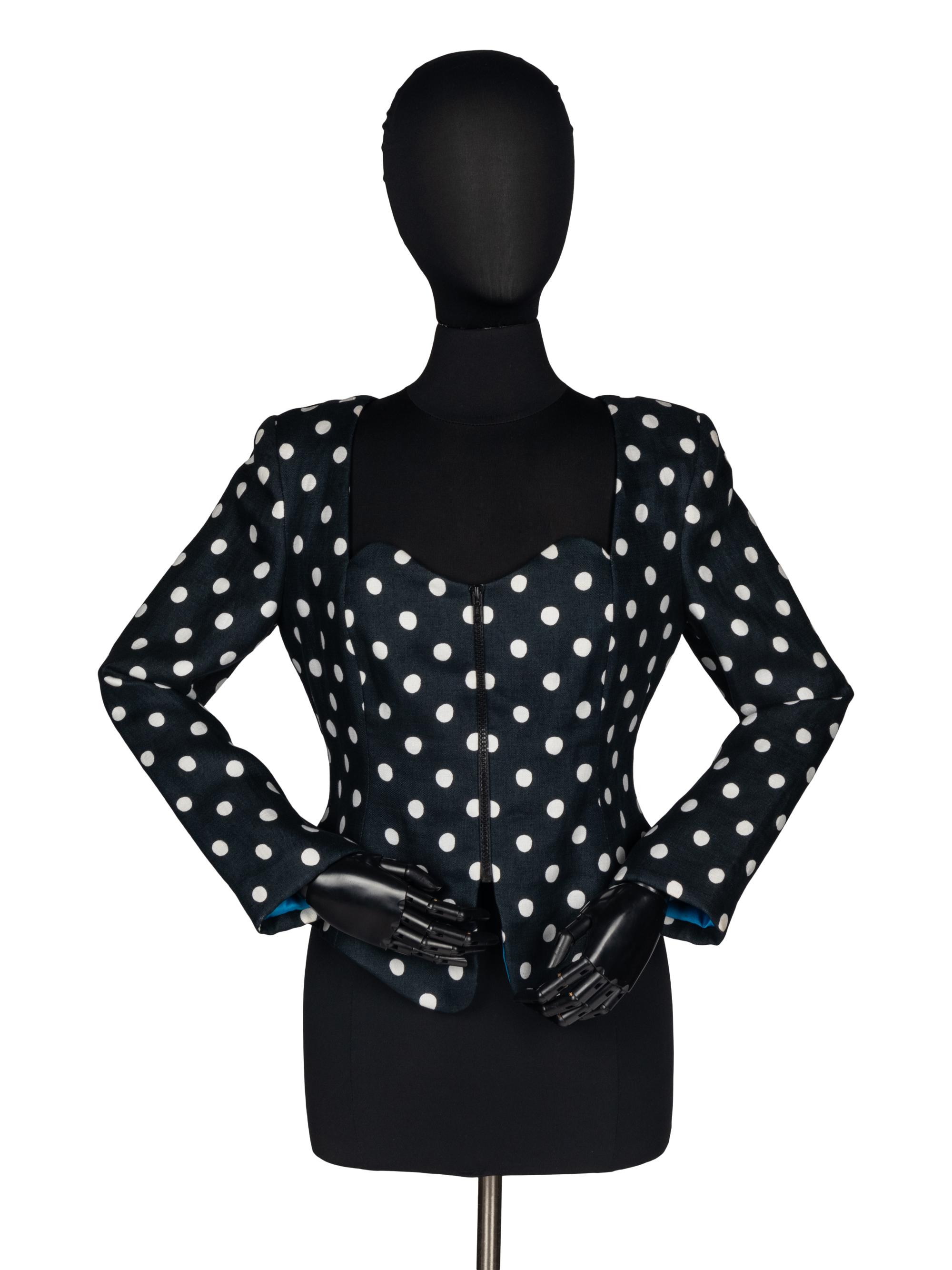 Geoffrey Beene Polka Dot Jacket