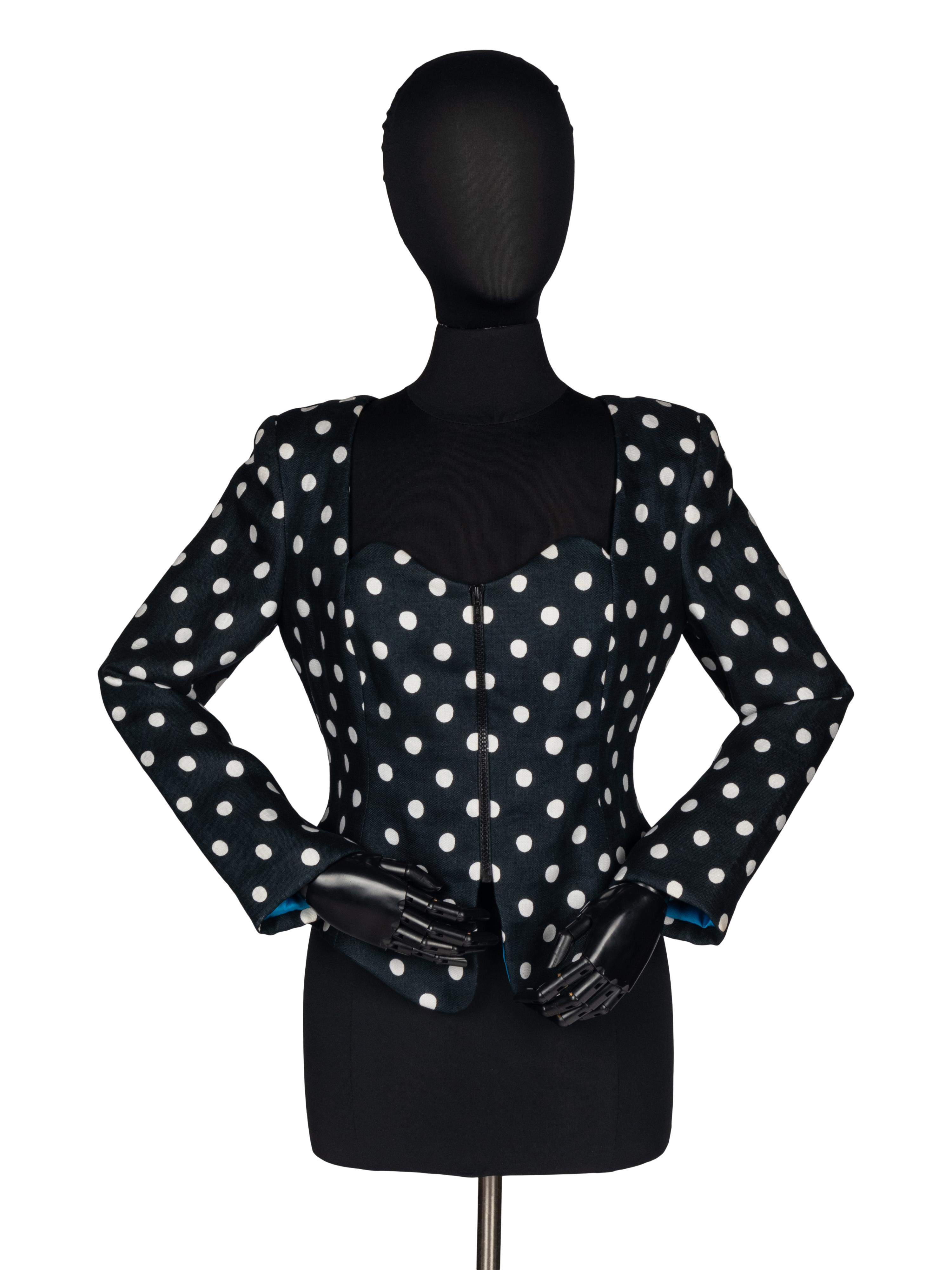 Geoffrey Beene Polka Dot Jacket