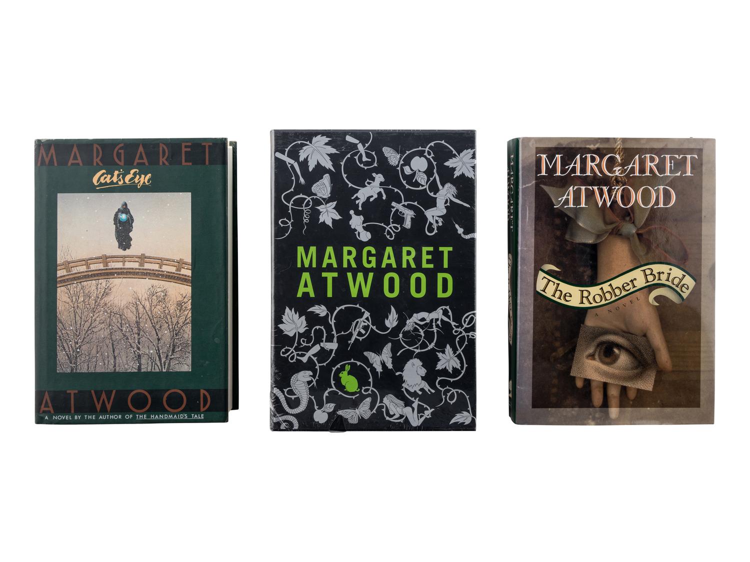 ATWOOD, Margaret (b. 1939). A group of 3 LIMITED OR FIRST EDITIONS of Atwood’s works, comprising: