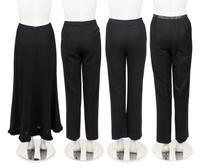 Four Chanel Bottom Separates: Three Pants and One Chanel Skirt, 2000-2010s