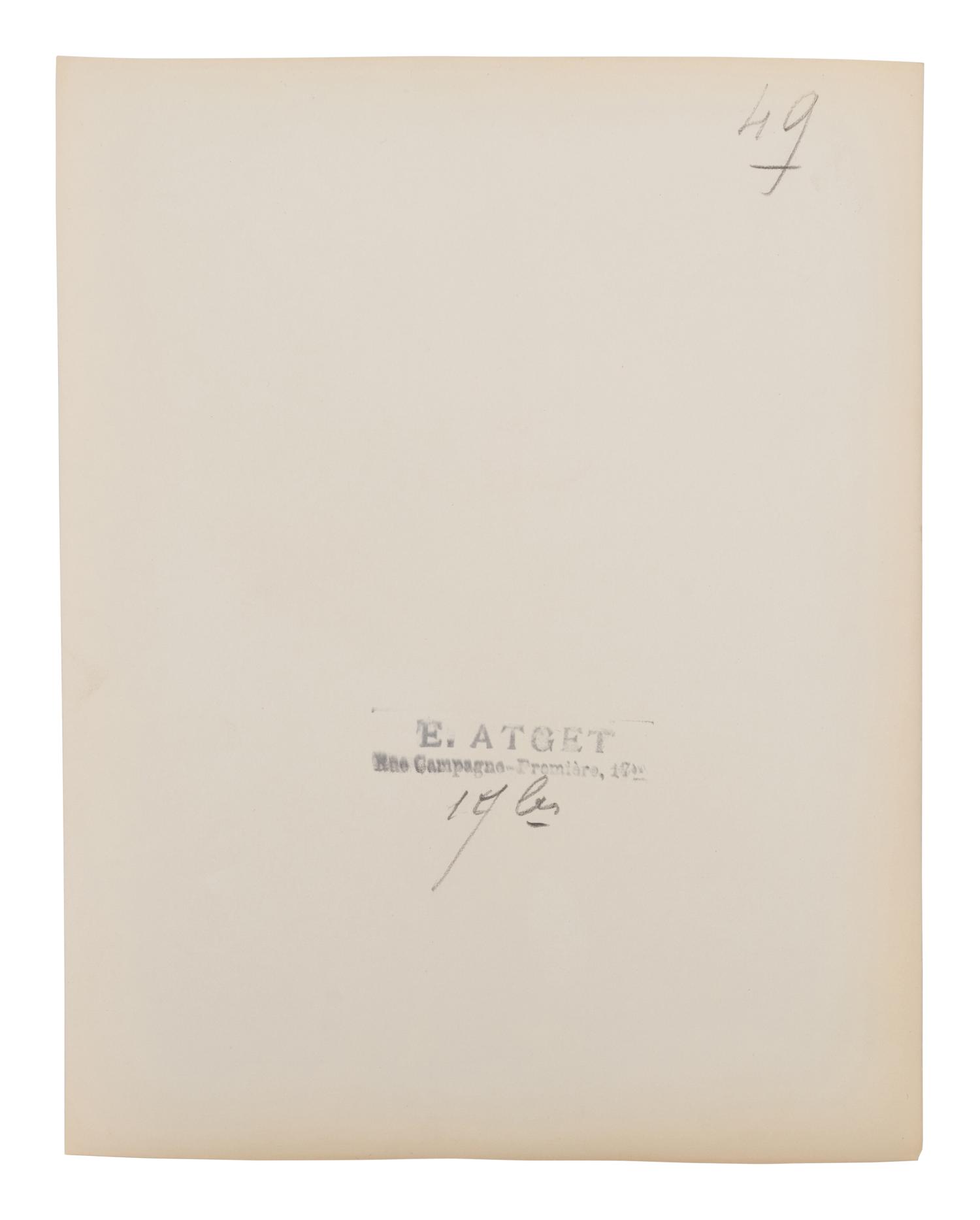 A group of four photographs ( Tuileries - Coureuse par Coustou, 1907; Grand Trianon / Le Buffet , 1902; Meudon - ancien château , 1902; Parc de Sceaux , 1925)