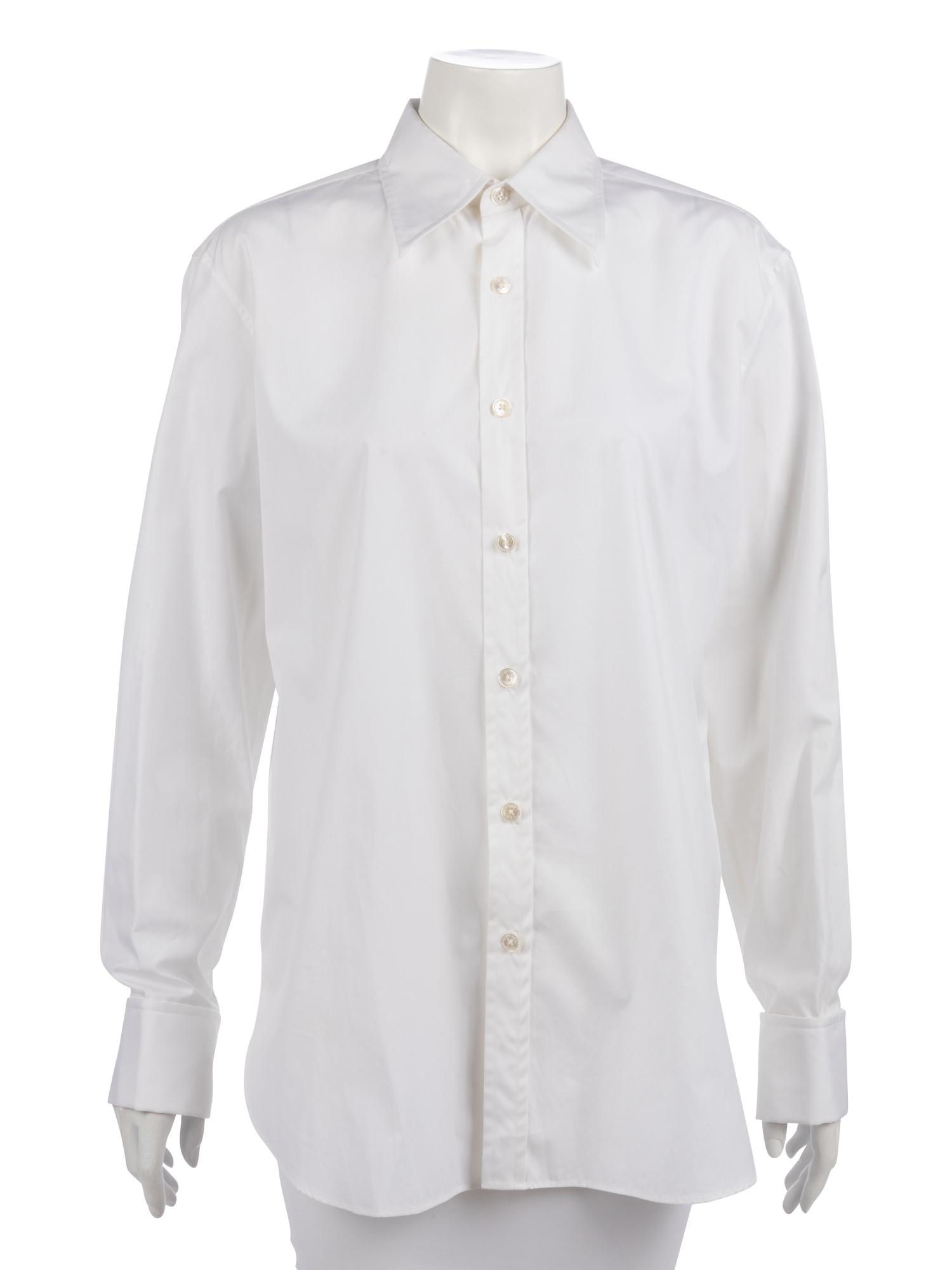 Five Hermès Tops: Three Shirts, One Sweater & One Top
